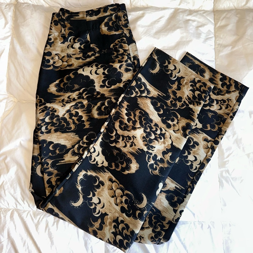 chic fitted trousers | XS